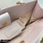 Chanel Shiny Aged Calfskin Vertical Shopping Tote Bag AS1945 Light Pink 2020