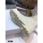 Dior Heel 3.5cm Rubber and Calfskin DiorIron Lace-up Boots White 2020