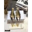 Dior Heel 6.5cm Rhinestone J'Adior Slingback Pumps Metallic Silver 2020