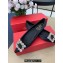 Roger Vivier Flower Strass Buckle Ballerinas in Satin Black 01