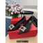 Roger Vivier Heel 6.5cm Flower Strass Buckle Pumps in Satin Black 01