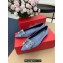Roger Vivier Flower Strass Buckle Ballerinas in Satin Light Blue