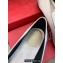 Roger Vivier Flower Strass Buckle Ballerinas in Satin Nude Pink