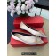 Roger Vivier Flower Strass Buckle Ballerinas in Satin Nude Pink