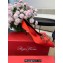 Roger Vivier Heel 6.5cm Flower Strass Buckle Pumps in Satin Red