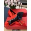 Roger Vivier Heel 6.5cm Flower Strass Buckle Pumps in Satin Red