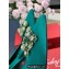 Roger Vivier Heel 6.5cm Flower Strass Buckle Pumps in Satin Green