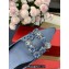 Roger Vivier Heel 6.5cm Flower Strass Buckle Pumps in Satin Light Blue