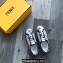 Fendi Roma Joshua Vides Slip-on Sneakers Leather White 2020