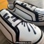 Fendi Roma Joshua Vides Slip-on Sneakers Leather White 2020