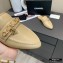 Chanel Chain and CC Logo Mules Beige 2020