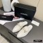 Chanel Chain and CC Logo Mules White 2020