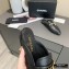 Chanel Chain and CC Logo Mules Black 2020