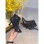 Fendi Heel 8.5cm FF Print Ankle Boots Black 2020