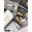 Dior J'Adior Dots Embroidered Slingback Ballet Flats Black 2020