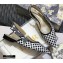 Dior J'Adior Dots Embroidered Slingback Ballet Flats Black 2020