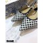 Dior J'Adior Dots Embroidered Slingback Ballet Flats Black 2020
