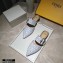 Fendi Calfskin FF Print Slingbacks White 2020