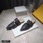 Fendi Calfskin FF Print Slingbacks Black 2020
