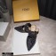 Fendi Calfskin FF Print Slingbacks Black 2020