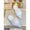 Fendi Rabbit Hair FF Print Slingbacks White 2020