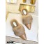 Fendi Rabbit Hair FF Print Slingbacks Brown 2020
