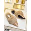 Fendi Rabbit Hair FF Print Slingbacks Brown 2020