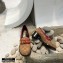 Gucci Heel 5.5cm GG Canvas Loafers with Chain 2020