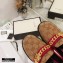 Gucci Heel 5.5cm GG Canvas Loafers with Chain 2020