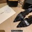Chanel Heel 7cm Coco Vintage Pumps Top Quality Satin Print Black 2020