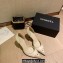 Chanel Heel 7cm Coco Vintage Pumps Top Quality Creamy 2020