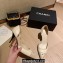 Chanel Heel 7cm Coco Vintage Pumps Top Quality Creamy 2020