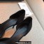 Chanel Heel 7cm Coco Vintage Pumps Top Quality Satin Black 2020