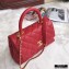 Chanel Coco Handle Small Flap Bag Red with Top Handle A92990 Top Quality 7147