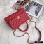 Chanel Coco Handle Small Flap Bag Red with Top Handle A92990 Top Quality 7147