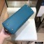 Chanel Coco Handle Medium Flap Bag Turquoise Blue with Lizard Top Handle A92991 Top Quality 7148