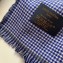 Louis Vuitton Pied-De-Poule Stole Scarf 200x70cm M76244 Blue 2020