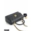 Chanel Coco Handle Medium Flap Bag Black with Top Handle A92991