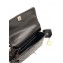 Chanel Coco Handle Small Flap Bag Black/Silver Burgundy Lizard with Top Handle A92990
