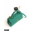 Chanel Coco Handle Small Flap Bag Green with Top Handle A92990