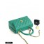 Chanel Coco Handle Small Flap Bag Green with Top Handle A92990