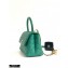 Chanel Coco Handle Small Flap Bag Green with Top Handle A92990