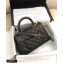 Chanel Coco Handle Small Flap Bag Black/Gold with Top Handle A92990