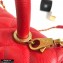 Chanel Coco Handle Small Flap Bag Red with Top Handle A92990