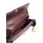 Chanel Coco Handle Small Flap Bag Burgundy with Top Handle A92990