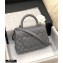 Chanel Coco Handle Small Flap Bag Etoupe with Top Handle A92990