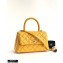 Chanel Coco Handle Small Flap Bag Yellow with Top Handle A92990