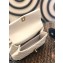 Chanel Coco Handle Small Flap Bag White with Top Handle A92990