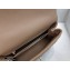 Chanel Coco Handle Small Flap Bag Beige/Burgundy with Lizard Top Handle A92990 Top Quality 7147