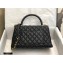 Chanel Coco Handle Medium Flap Bag Black with Top Handle A92991 Top Quality 7148